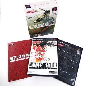 [2005] Metal Gear Solid 3 Subsistence PS2 Playstation 2 Hideo Kojima Konami JP